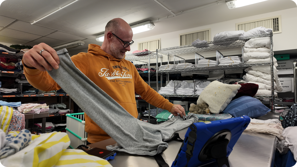 L’externalisation du linge : moins de tracas mais moins de contrôle